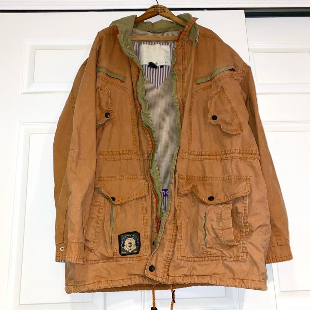 VINTAGE MEN’S BOAT WORKS PARKA JACKET SIZE L